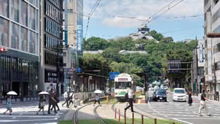 熊本城見学