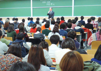 会思想家・武道家　内田 樹 氏講演様子