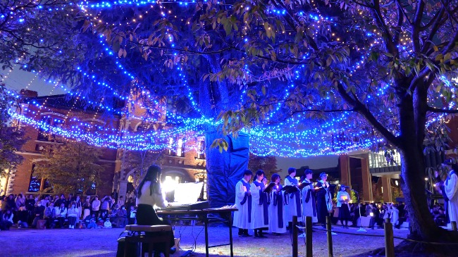 クリスマス・イルミネーション点灯式（今出川）１     (117133)